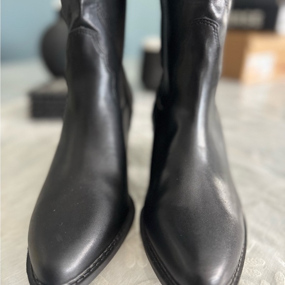 Black Over the Knee Boots - Picture 4 of 9